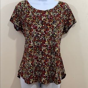No Boundaries Short Sleeve Floral Shirt  Size XXL